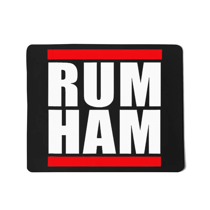 Rum Ham Blue Small Us Mousepad