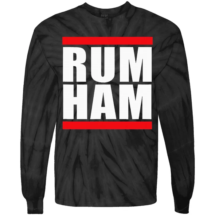 Rum Ham Blue Small Us Tie-Dye Long Sleeve Shirt