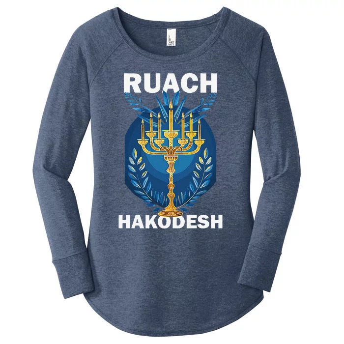 Ruach Hakodesh Comforter Women's Perfect Tri Tunic Long Sleeve Shirt