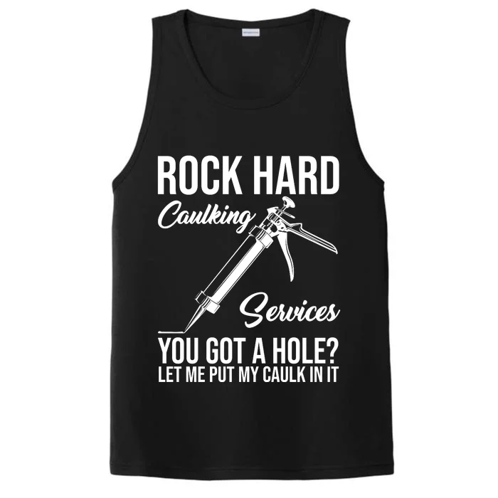 Rock Hard Caulking Services You Got A Hole Performance Tank