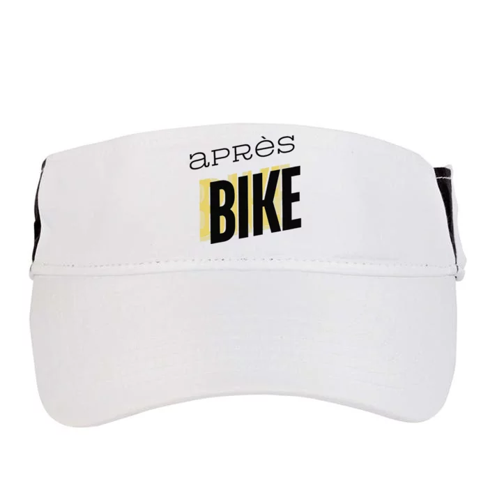 Ride Hard Chill Harder AprèS Bike Effects Adult Drive Performance Visor