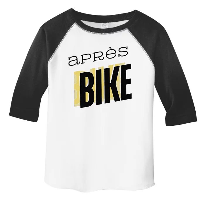 Ride Hard Chill Harder AprèS Bike Effects Toddler Fine Jersey T-Shirt