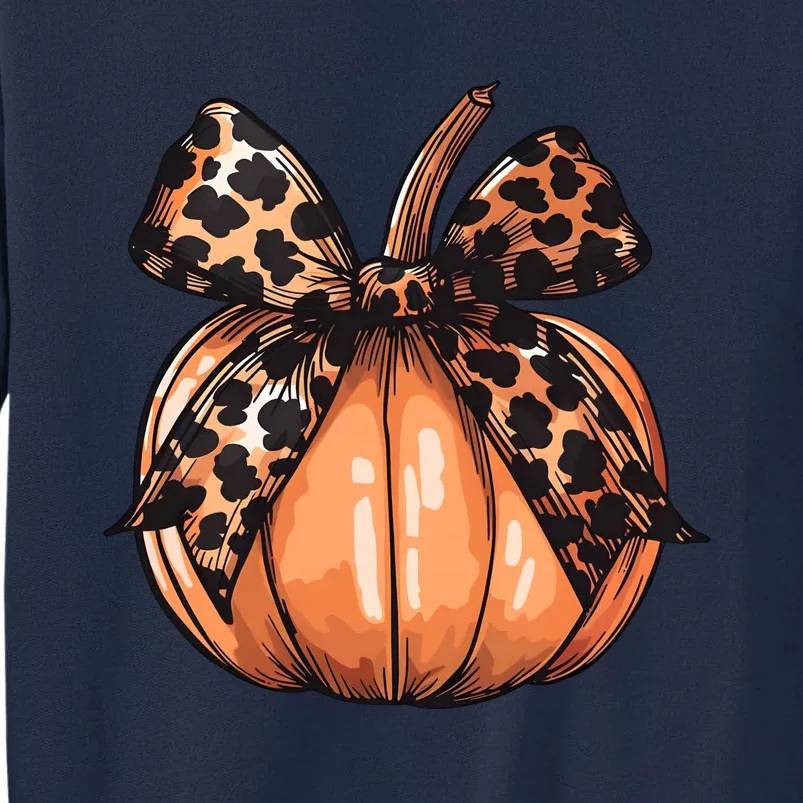 Retro Halloween Coquette Bow Tall Sweatshirt