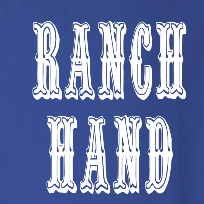 Ranch Hand Cute Gift Toddler Long Sleeve Shirt