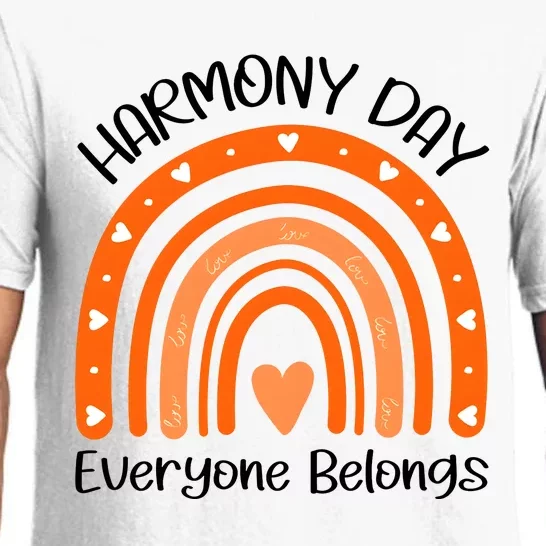 Rainbow Harmony Day Everyone Belongs Pajama Set