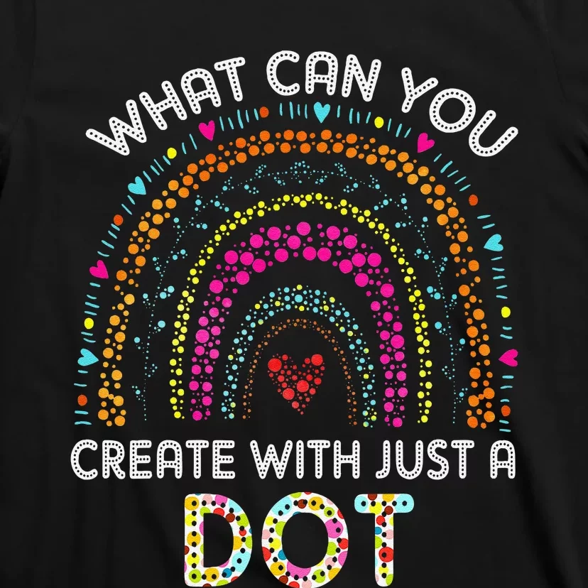 Rainbow Happy Dot Day Gift T-Shirt