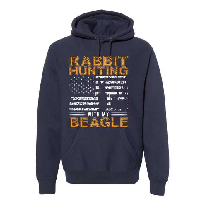 Rabbit Hunting Dog Beagle Hunter Hunting Dog Beagles Premium Hoodie