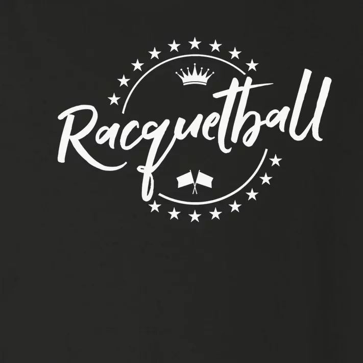 Racquetball Hair dont care funny Racquetball Toddler Long Sleeve Shirt