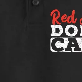 Red Hair Don't Care Funny Ginger Redhead Irish Freckles Dry Zone Grid Performance Polo