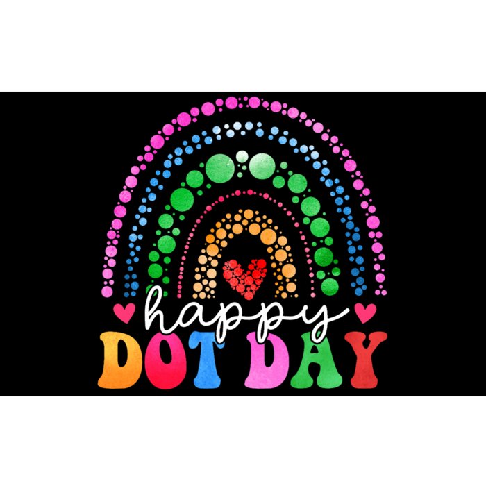 Rainbow Happy Dot Day 2024 15th September Bumper Sticker