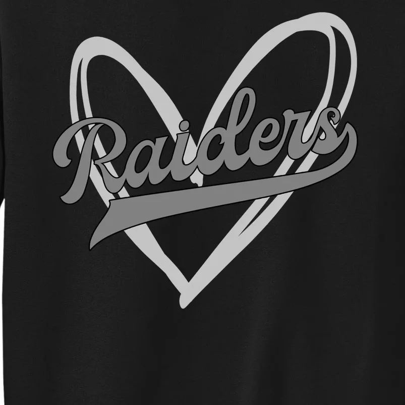 Raiders Heart Football Lover Sweatshirt