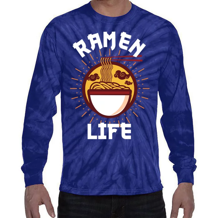 Ra Hoodie For Funny Japanese Noodles Wo Japan Tie-Dye Long Sleeve Shirt