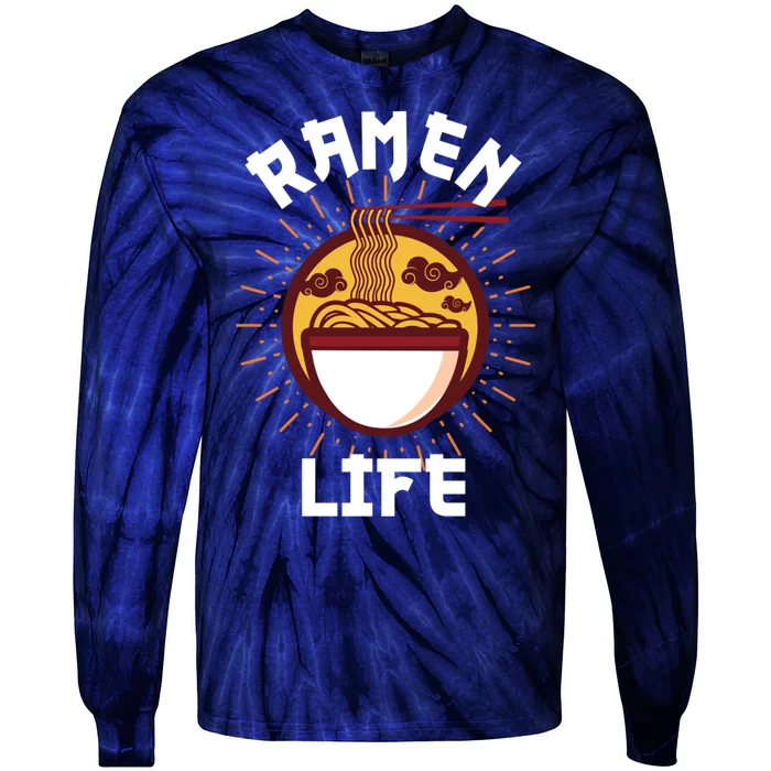 Ra Hoodie For Funny Japanese Noodles Wo Japan Tie-Dye Long Sleeve Shirt