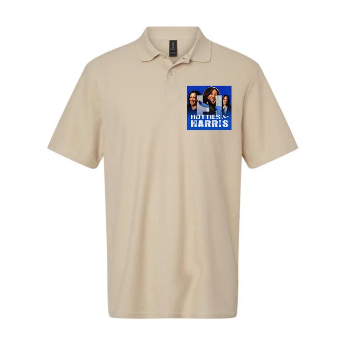 Retro Hotties For Harris Softstyle Adult Sport Polo