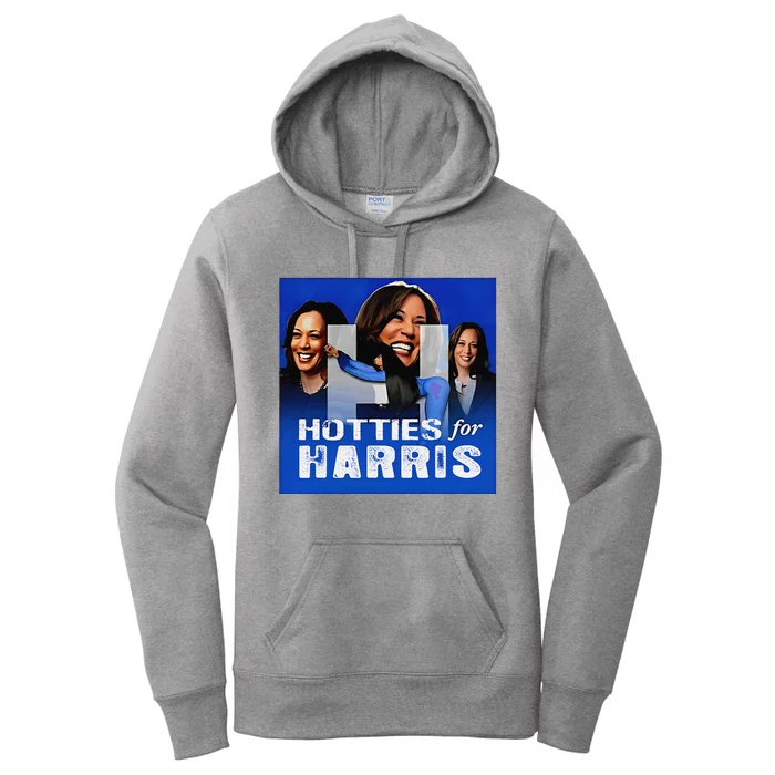 Retro Hotties For Harris Women's Pullover Hoodie