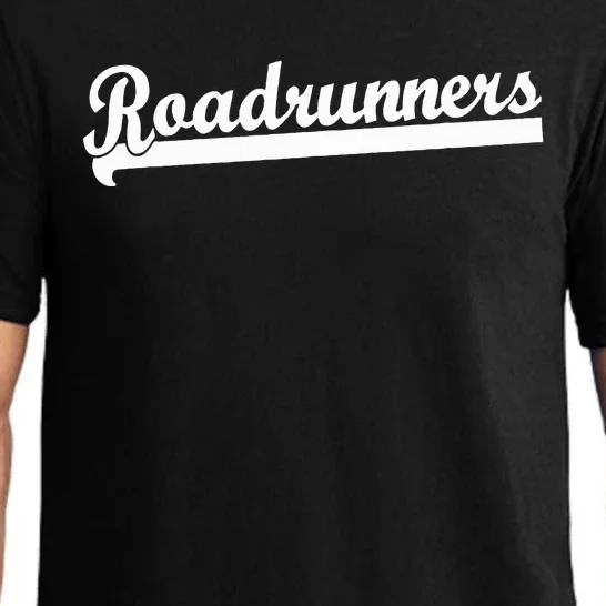 Roadrunners Hockey Flag Football Track Soccer Baseball Team Pajama Set