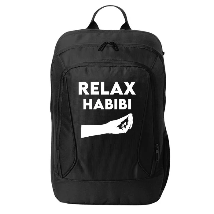 Relax Habibi Funny For Man Women City Backpack