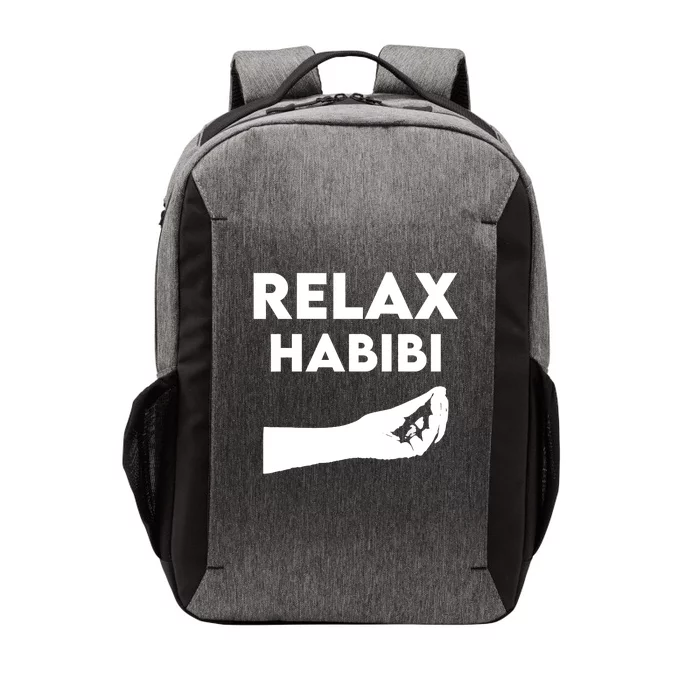 Relax Habibi Funny For Man Women Vector Backpack