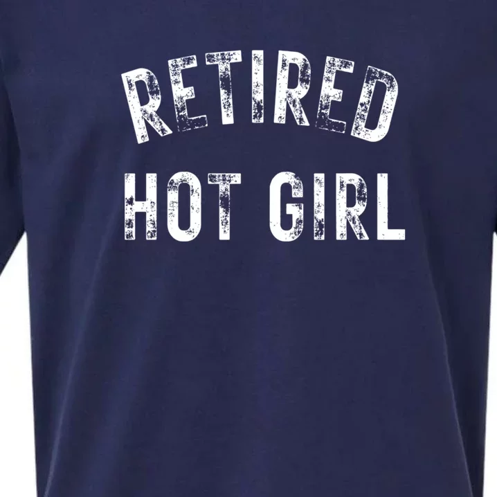 Retired Hot Girl Sueded Cloud Jersey T-Shirt