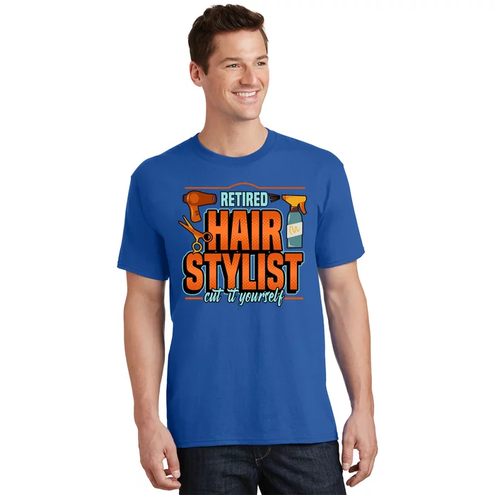 Retired Hairstylist Gift T-Shirt