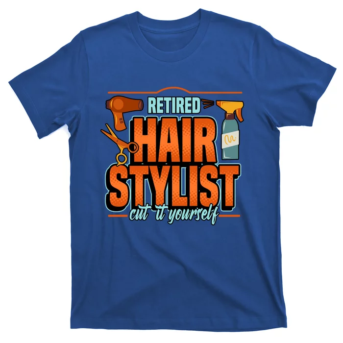 Retired Hairstylist Gift T-Shirt