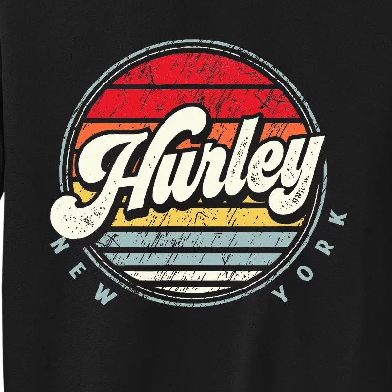 Retro Hurley Home State Cool 70s Style Sunset Sweatshirt