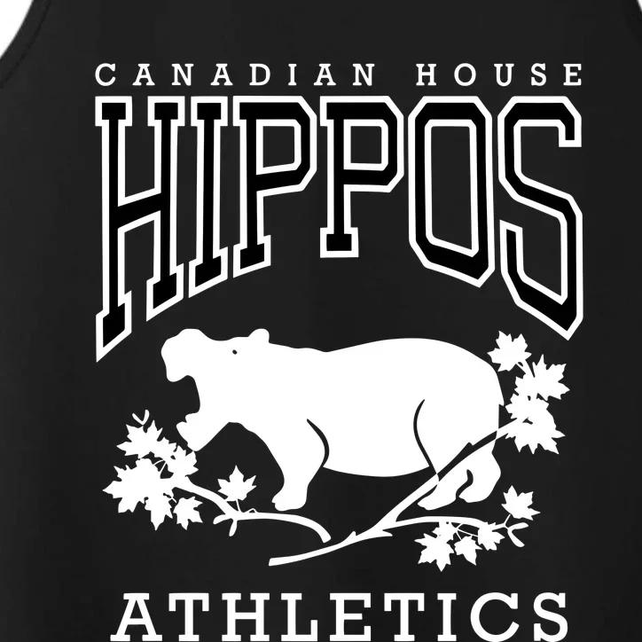 Retrontario House Hippos Performance Tank