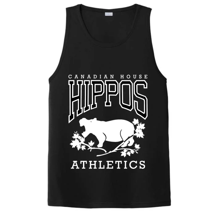 Retrontario House Hippos Performance Tank