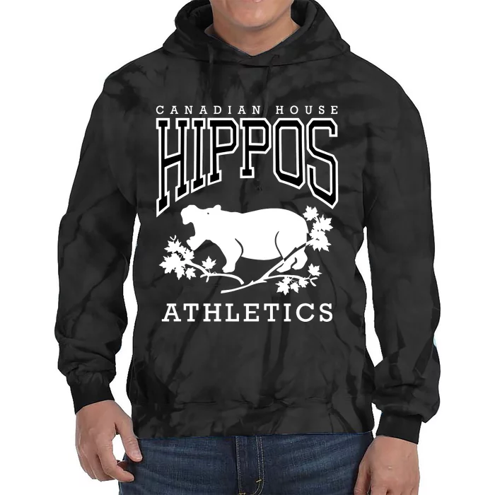 Retrontario House Hippos Tie Dye Hoodie