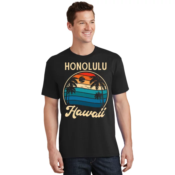 Retro Honolulu Hawaii T-Shirt