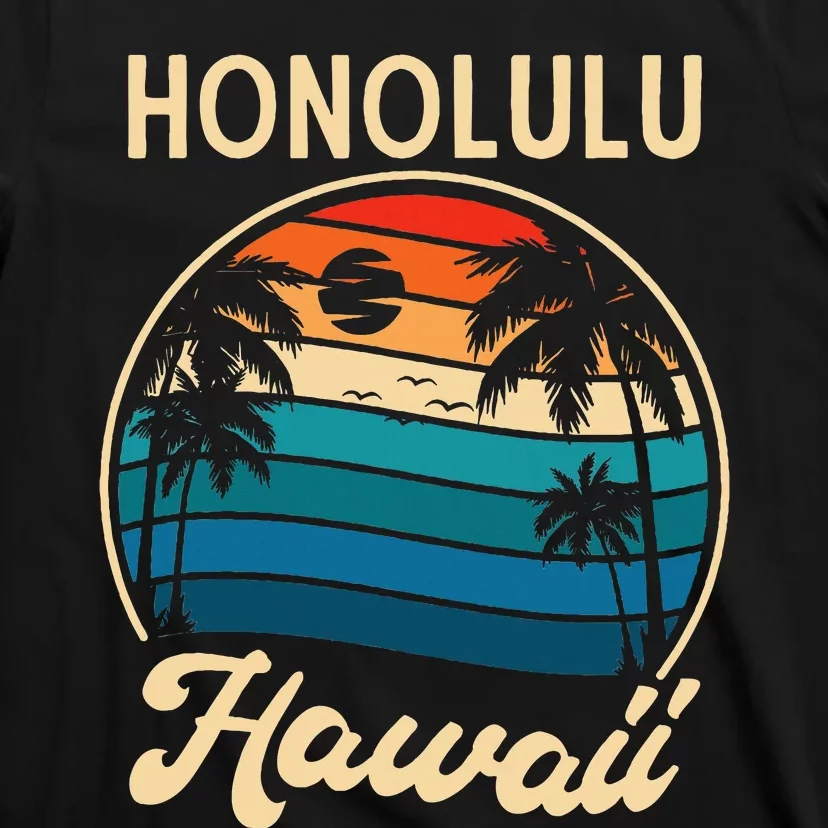 Retro Honolulu Hawaii T-Shirt