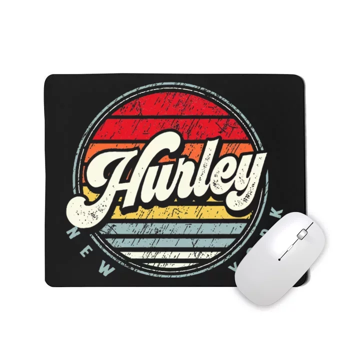 Retro Hurley Home State Cool 70s Style Sunset Mousepad