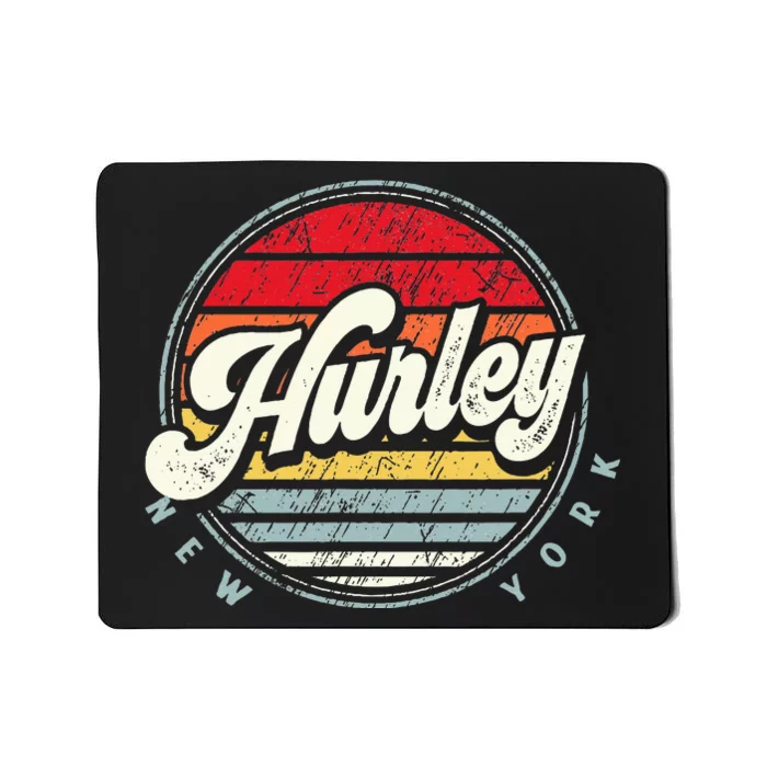 Retro Hurley Home State Cool 70s Style Sunset Mousepad