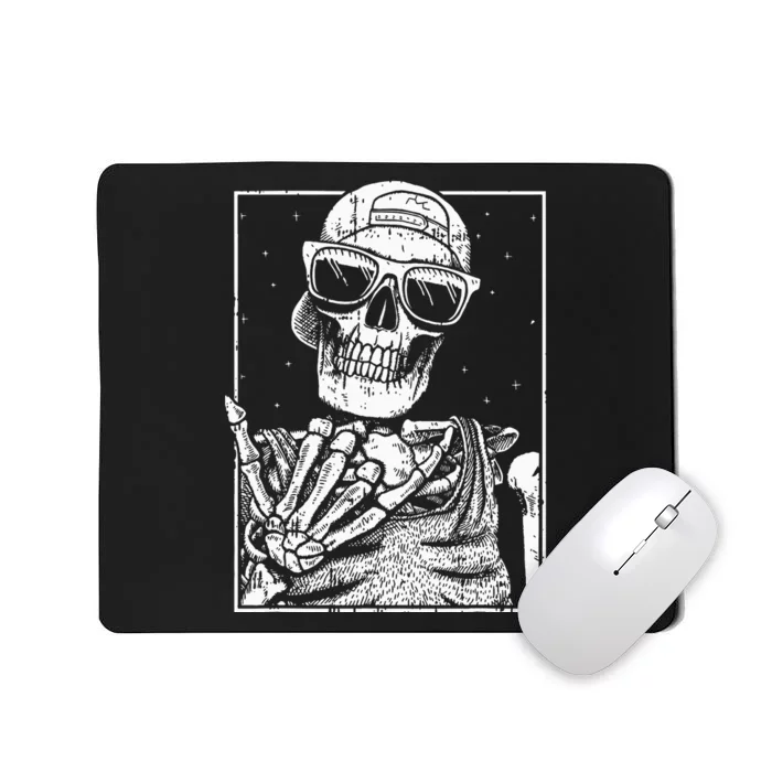 Rock Hand Halloween Costume Spooky Music Lover Attire Mousepad