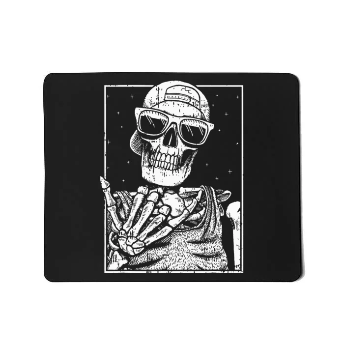 Rock Hand Halloween Costume Spooky Music Lover Attire Mousepad