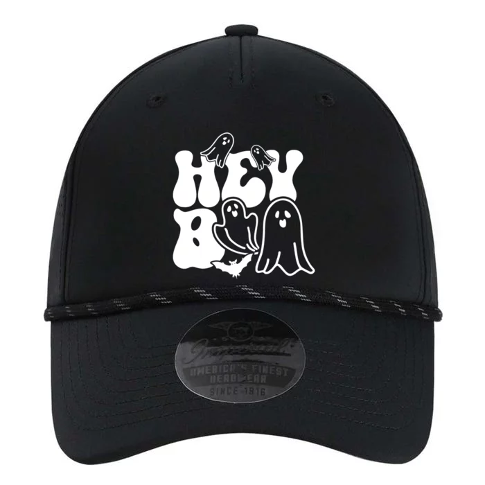 Retro Halloween Hey Boo Cool Gift Performance The Dyno Cap