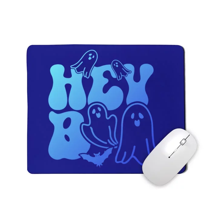 Retro Halloween Hey Boo Cool Gift Mousepad