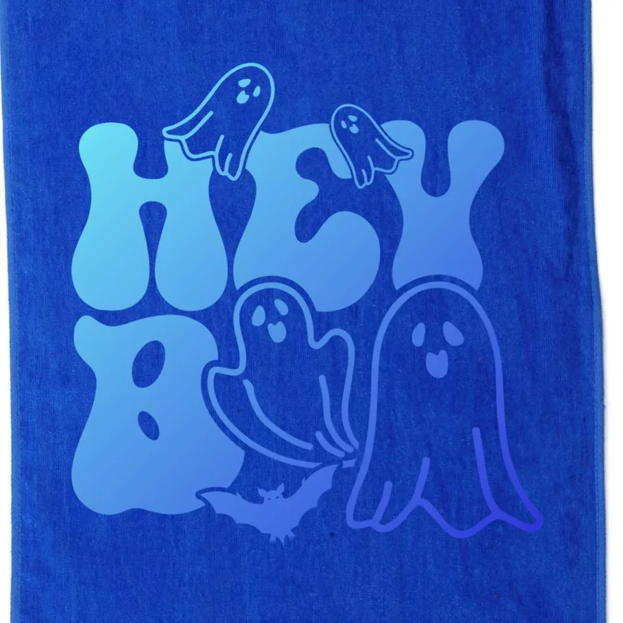 Retro Halloween Hey Boo Cool Gift Platinum Collection Golf Towel