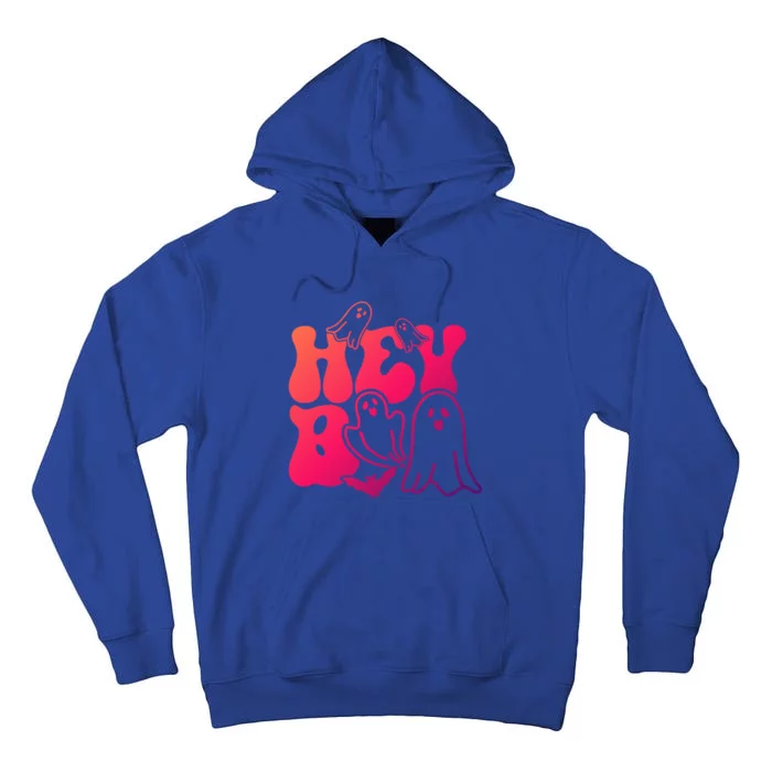 Retro Halloween Hey Boo Cool Gift Tall Hoodie