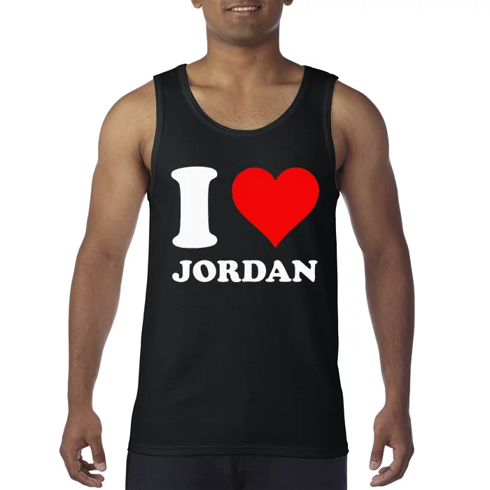 Jordan - I Love Jordan - I heart Jordan T-Shirt