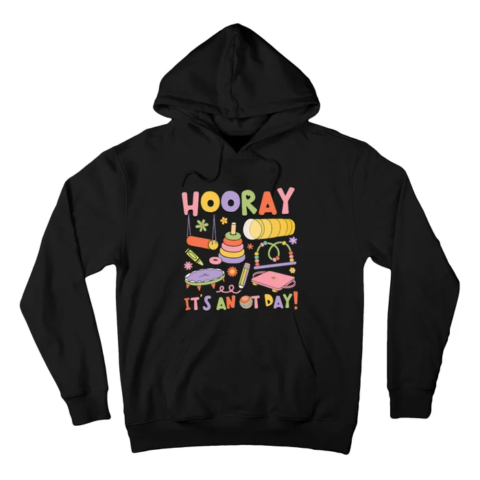 Retro Hooray It’s An OT Day Occupational Therapy Pediatric Hoodie