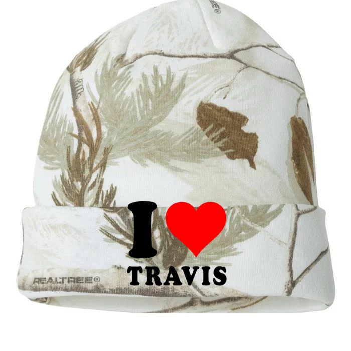 Red Heart I Love Travis Kati - 12in Camo Beanie