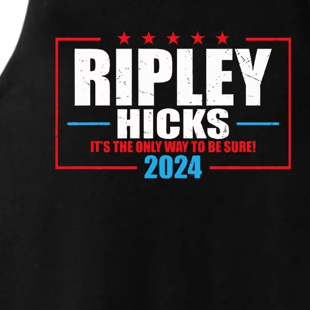 Ripley Hicks It’s The Only Way To Be Sure! 2024 Ladies Tri-Blend Wicking Tank