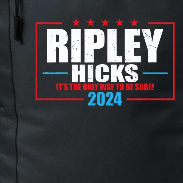 Ripley Hicks It’s The Only Way To Be Sure! 2024 Daily Commute Backpack