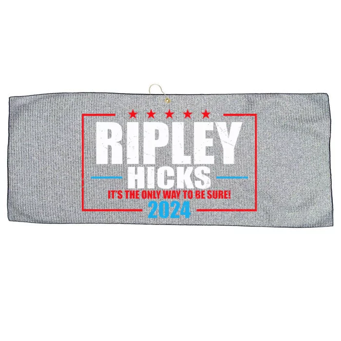 Ripley Hicks It’s The Only Way To Be Sure! 2024 Large Microfiber Waffle Golf Towel