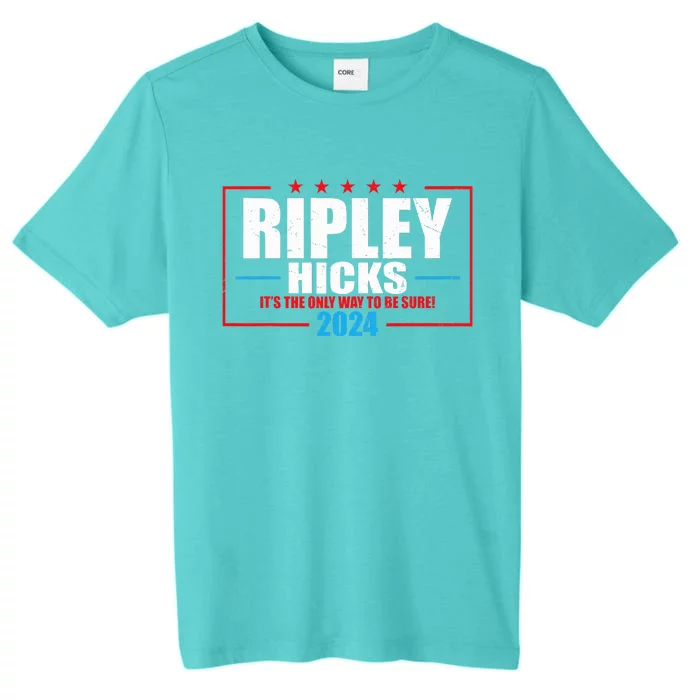 Ripley Hicks It’s The Only Way To Be Sure! 2024 ChromaSoft Performance T-Shirt