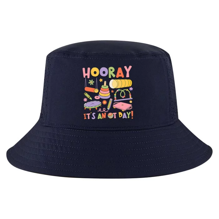 Retro Hooray It’s An OT Day Occupational Therapy Pediatric Cool Comfort Performance Bucket Hat