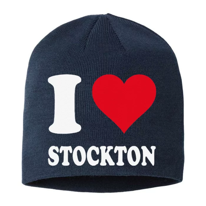 Red Heart I Love Stockton 8 1/2in Sustainable Knit Beanie