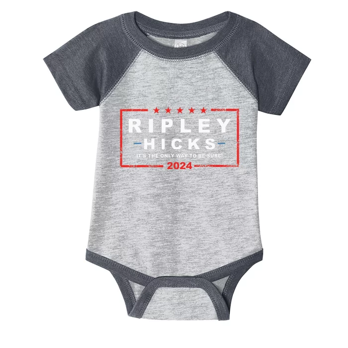 Ripley Hicks ItS The Only Way To Be Sure! 2024 Apparel Infant Baby Jersey Bodysuit