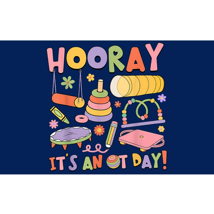 Retro Hooray It’s An OT Day Occupational Therapy Pediatric Bumper Sticker